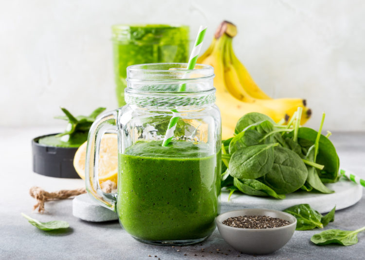 3 Ingredient Shamrock Smoothie